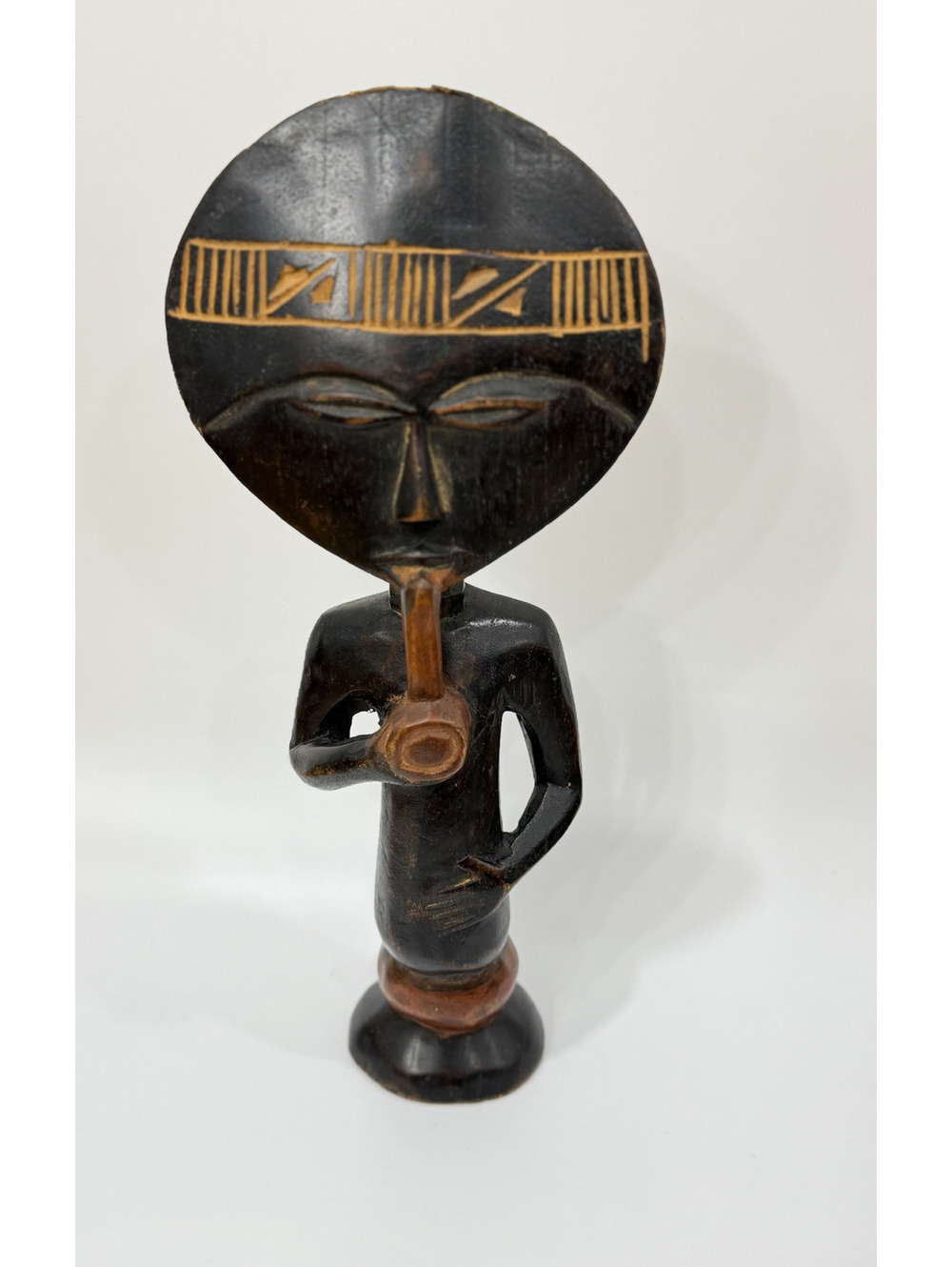 African Tribal Fertility Statue Figurine | Ashanti Asante - Altar Piece